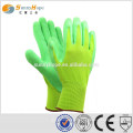 Солнцезащитные средства безопасности трикотажные зеленые садовые перчатки